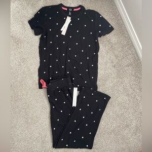 Aqua Sleep Heart Pajama Set